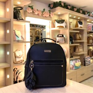 Salveque Pequeño Llavero Liso Negro