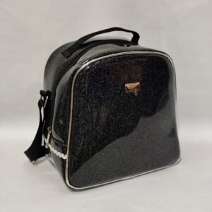 Lonchera Grande XL Negra Escarcha