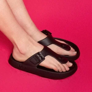 Sandalias Soket Negra Suela Redonda (copia)