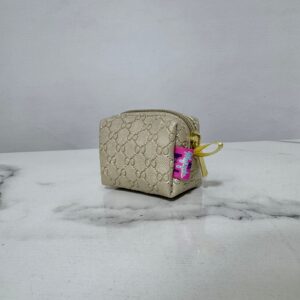 Monedero Blanco Texturizado