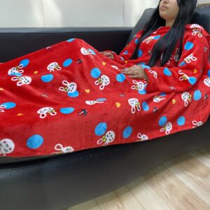 Cobija Pequeña con Mangas Conejos