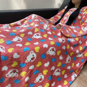 Cobija Pequeña con Mangas Osos