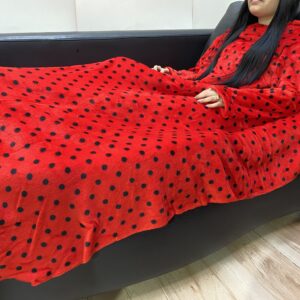 Cobija Pequeña con Mangas Puntos