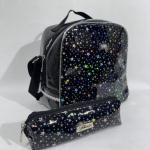 Kit Lonchera Estrellas plateada