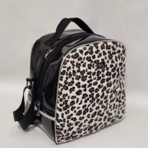 Lonchera XL Negro Animal Print