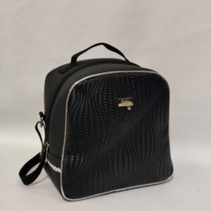 Lonchera XL Negro Trensado