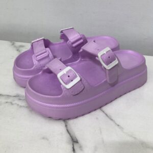Sandalias Soket Lila Plataforma