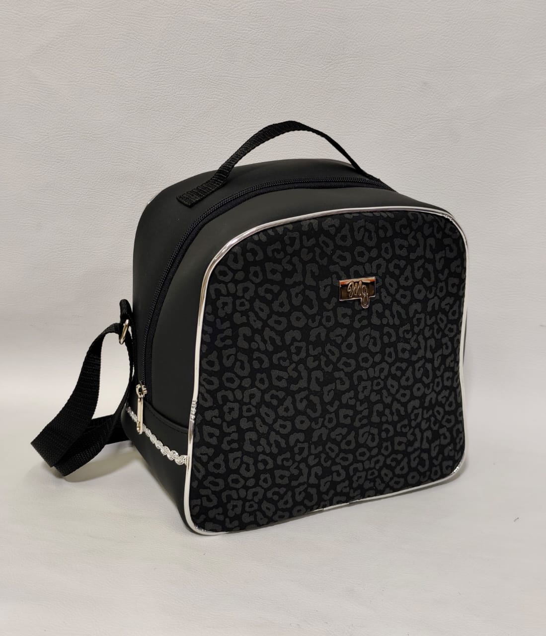 Kit Salveque Mediano Doble uso Nude Combinado + Lonchera Grande XL Print Negra - Imagen 3